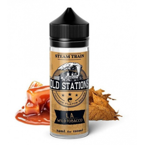 Steam Train - Old Stations - L.A. Wild Tobacco 24ml/120ml